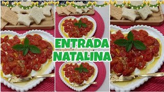 A MELHOR ENTRADINHA PARA O NATAL  TOMATES CONFITADOS [upl. by Grimaud]