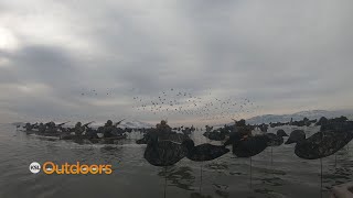 Duck Hunting the Great Salt Lake with Delta Waterfowl [upl. by Liana]