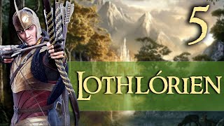 DOL GULDUR ATTACKS  Lothlorien  Third Age Total War Divide and Conquer  Part 5 [upl. by Oriaj]