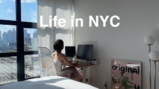 a realistic week in my life in nyc [upl. by Lisab]