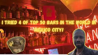 I tried 4 of the 50 best bars in the world in Mexico City [upl. by Quincey]