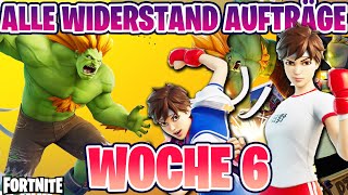 Alle Woche 6 Widerstand Aufträge Wie Schließt ihr ab  Fortnite Alle Widerstand Aufgaben Woche6 [upl. by Arvid]