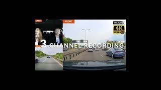 Vantrue N4 Pro 3Channel 4K Dash Cam  Triple Camera amp Night Vision 🚗🎥 [upl. by Daniel]