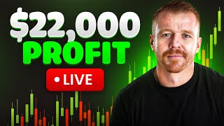 22000 Profit Trade LIVE Account [upl. by Yared]