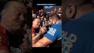 Unexpected Reactions About Levan Saginashvili vs devon larrat 🧬🤯shorts denis armwrestler [upl. by Lydell]