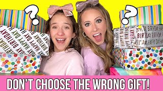 DON’T OPEN THE WRONG BIRTHDAY PRESENT CHALLENGE 🫣🎉🎁🥳 [upl. by Madison759]