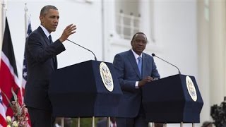 Obama Advocates for Gay Rights in Kenya [upl. by Ellebana217]