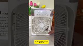 Refrigerador De Ar Ventilador Umidificador Portátil Com Led Reservatório De Água [upl. by Othe645]