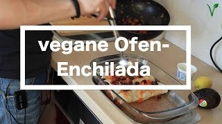 vegetarische und vegane Enchilada HelloFresh  Kochrezept [upl. by Nyleahcim233]