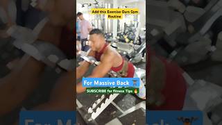 BACK WORKOUT New variant 🏋🏿🔥 backexercise back fitness fitnessmotivation gymlover gymshorts [upl. by Christyna]