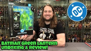 Batman Green Lantern DC Mcfarlane Toys Unboxing amp Review [upl. by Fabio47]