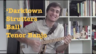 Darktown Stutters Ball Shelton Brooks played on Tenor Banjo by Jack Ray [upl. by Ralyt]