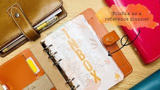 Personal Filofax Set Up [upl. by Nahttam]