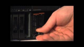 Flex System v7000 Removing a Hard Disk Drive [upl. by Enelam474]