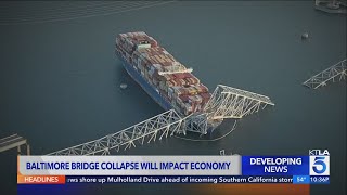 Baltimore bridge collapse Who will pay for the destroyed bridge lost lives and harmed businesses [upl. by Epilif]