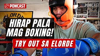 GUSTO mo pa mag PRO BOXING Elorde Professional Boxing Tryout Documentary [upl. by Gerstner]