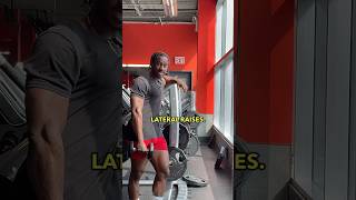 Best Way To Do Lateral Raises  Grow Bigger Shoulders bigshoulders lateralraises gymtips [upl. by Darryn33]