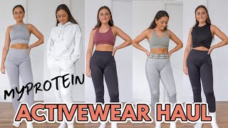 ACTIVEWEAR HAUL  New favourite pieces from MyProtein [upl. by Enaid]