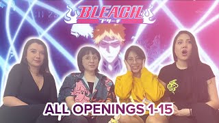 Bleach  Reaction  All Openings 115 [upl. by Romeu766]