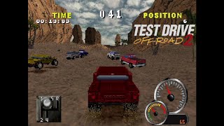 Test Drive OffRoad 2  PS1 Gameplay [upl. by Luciana694]