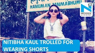 Bigg Boss Fame Nitibha Kauls Befitting Reply To Her Trolls  NYOOOZ TV [upl. by Pellet]