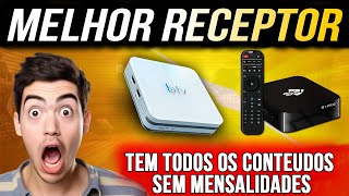 STV S1 PRO É MELHOR QUE BTV RECEPTOR DE CANAIS VITALÍCIO REVIEW COMPLETO [upl. by Nosyaj]