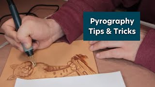 Leather Pyrography Tips and Tricks [upl. by Aman240]