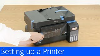 ET4810L5590  Setting Up a Printer [upl. by Notgnirrac536]