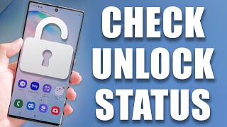 How to Check if Samsung Phone is Unlocked or Locked – SIM Free or Not Checking [upl. by Annekam]