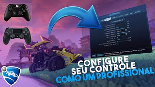 ROCKET LEAGUE  COMO CONFIGURAR O SEU CONTROLE [upl. by Nyleimaj]