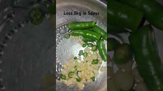 5kg in 5 days Weight loss Weight loss recipes weightloss shorts [upl. by Anaeli787]