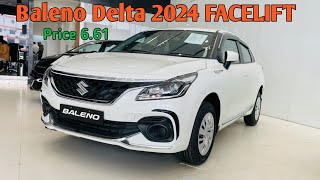 Baleno Delta 2024 Facelift baleno [upl. by Susejedairam]