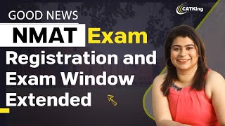 NMAT Exam Registration and Exam Window Extended  Important Guidelines  Bschools to target [upl. by Aspa]