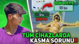 90 FPS NASIL YAPILIR PUBG MOBÄ°LE 2024â—TÃœM CÄ°HAZLARDA KASMA SORUNUNUN Ã‡Ã–ZÃœMÃœ 31 [upl. by Irena]