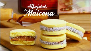 ALFAJORES de MAICENA del Libro de Doña Petrona [upl. by Cline]