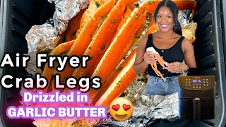 Air Fryer Crab Legs Easy to Crack [upl. by Sorcha]