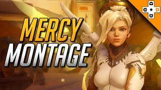 Mercy Montage  Heroes Never Die  Overwatch [upl. by Jaan282]