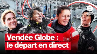 Vendée Globe  suivez le départ de l’édition 2024 en direct [upl. by Shull12]