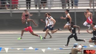 2017 TF  CIFss Prelims D1  100 Meters Boys 4 Heats 20D1 [upl. by Pelag685]