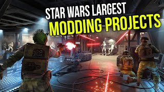 Top 20 Largest Star Wars Mods  Total Conversions [upl. by Rouvin]