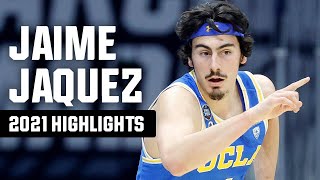 Jaime Jaquez Jr 2021 NCAA tournament highlights [upl. by Ahsienat]