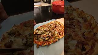 Keto Pizza healtyfood delicious satisfyingvideo ketodiet pizza pizzalover streetfood [upl. by Aibsel]