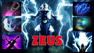 ZEUS  Dota 2 How to play ZEUS [upl. by Noillid]