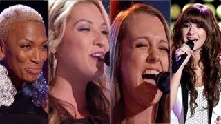 The Voice 2014 Season 6 USA  Christina Grimmie Bria Kelly Sisaundra Lewis  Who Will Win [upl. by Averell]