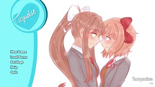 DDLC Turqoise Part One A Monika x Sayori DDLC Mod [upl. by Onaled777]