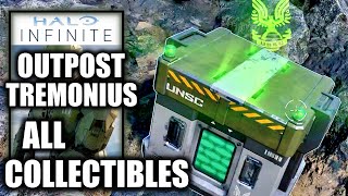 Halo Infinite  Outpost Tremonius All Collectible Locations All Cores Locker amp Banished Audio Log [upl. by Hesther47]