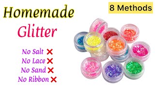 How to make glitter at home  glitter homemade  DIY glitter  handmade glitter  glitter powder [upl. by Ttam]