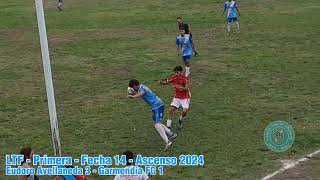 LTF  Primera  Fecha 14  Ascenso 2024 Eudoro Avellaneda 3  Garmendia FC 1 [upl. by Chadabe56]