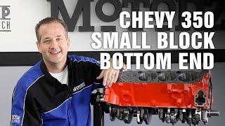 HowTo Rebuild Bottom End Chevy 350 Small Block Engine Motorz 66 [upl. by Errick]