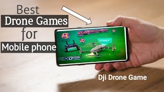 Best Games for Drone lovers  drone games for mobile phone user  dji drone game  realistic graphic [upl. by Fairley]